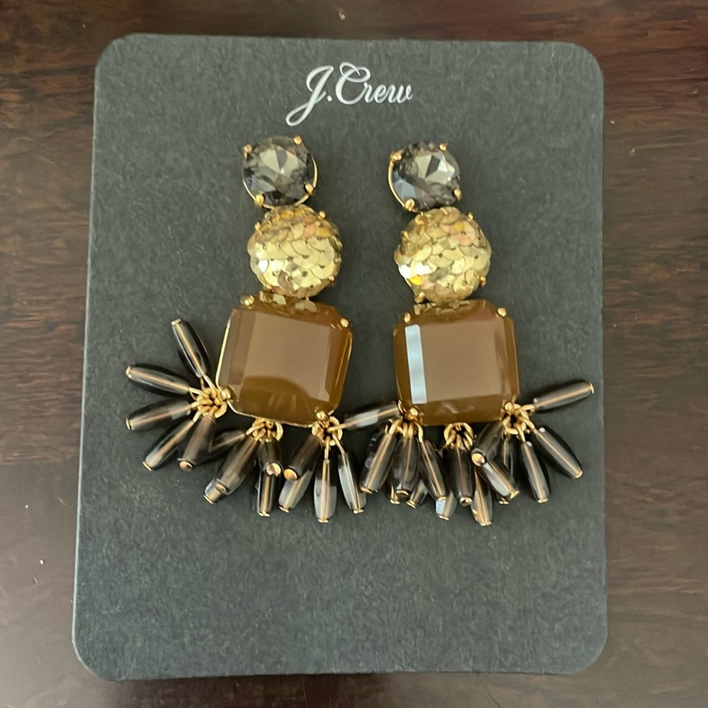 J.Crew statement earrings